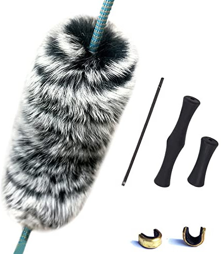 FYANER Otter Dampener Bow String Schalldämpfer 1 Paar mit 3 Schleifen String Nocking