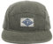CLAPE Flat Brim Snapback Cap 5 Panel Basecap Street Cool Baseball Cap UV Schutz Outdoor Kappen Classic Camp Kappe Herren Damen Green 5P02