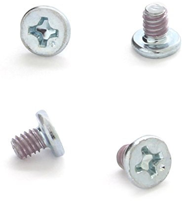 121AV- Screw for Samsung 49 G95T Dual-QHD Curved Gaming Monitor SCREW-MACHINE;BH,+,M3,L4,ZPC(WHT),SWRCH1 (Pack of 4)