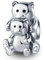 Mama und Baby Teddybär Charms fit Pandora ersten Muttertag Armband, Mama Teddy Bär Umarmung Kind Charme 925 Sterling Silber Haustier Tiere Familie Perlen, Geschenke für Frau/Mama zu sein/Geburtstag