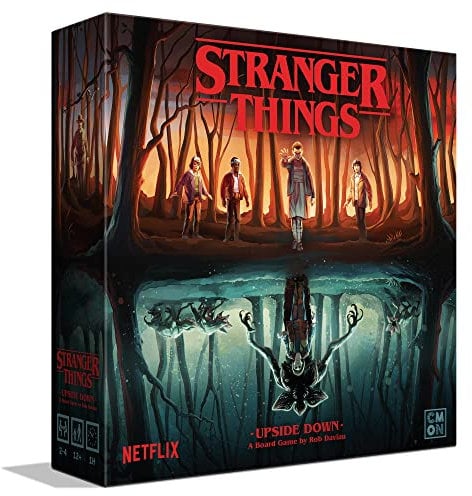 CoolMiniOrNot Inc | Stranger Things: Upside Down | Cooperative Board Game | Ages 12+ | 2-4 Players | 60 Minutes Playing Time