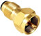 URPIZY Gas Tank Adapter Tank Propane Refill Adapter Bottle Brass Lp Gas 1 LB Cylinder Coupler Regulator Valve Barbecue Grill Accessories
