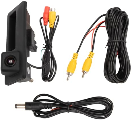 Taesayl AHD 720P 170° Auto-Rückfahrkamera Passend Für A4L A5 A3 Q3 Q5 RS6 für VW Passat Tiguan Jetta Sharan Lavida Skoda, Ausstattungsvariante Rückfahrkamera Kofferraumgriff Passend