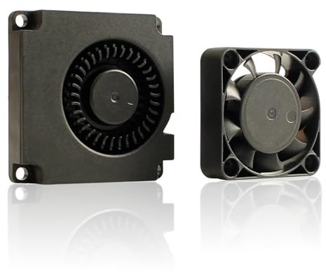 BCZAMD Prusa i3 MK4 3D Drucker Zubehör Original XL MK3.9 4010 Hotend Kühler Lüfter und 5010 Print Cool Fan: DC 5V 3 Drähte Dual Ball Bearing Blower für Reparatur und Ersatz
