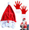 Weihnachtsmütze Abdeckung Santa- Weihnachten Motorrad Helm Abdeckung Santa Motorrad Helm Abdeckung Vollgesicht Weihnachtsmütze Weihnachtsmütze Plüsch Weihnachtsmann Mütze Weihnachtsmann Hut Dekoration