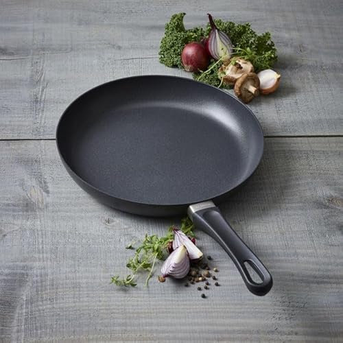 HITHIKA 20cm Stainless Steel Non-Stick Frying Pan, Comfort Max, Silver