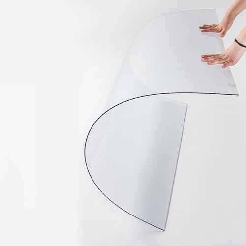 1 mm Polycarbonat-Dachbahn für Gewächshäuser und Carports, 60 cm x 10 m, leicht zu biegen und zu schneiden, regenfeste Dachabdeckung, Dachverkleidung mit Glasfaser-Vollplatte, langlebig und