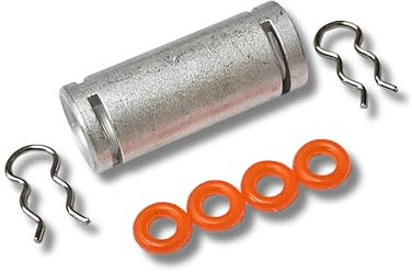 RECAMAT® Conector Caldera 2 Resortes 4 Juntas Silicona Recambio Kit Reparación Cafetera Cecotec Cafelizzia & Power Espresso 20 Tradizionale & Power Instant-ccino 20 Touch Repuesto Resistente Calor