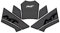 Zubehör Tankpad Protector Aufkleber Für CF&Moto 450MT 450 MT IBEX450 Motorrad Zubehör Kraftstoff Tank Pad Knie Grip Aufkleber Körper Schutz Aufkleber