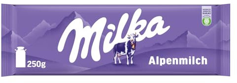 Milka MMMAX, Große Tafel Alpenmilchschokolade, 250 g