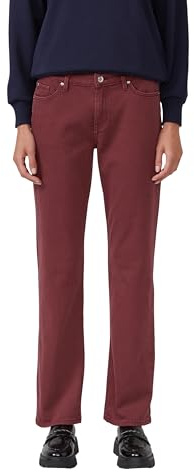 s.Oliver Damen Jeans Hose Karolin, Straight Leg Jeans Karolin/Mid Rise/Straight Fit
