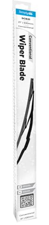 Simply Auto CONVENTIONAL BLADE 21IN | Multi-Fit Connection System | Single Front Wiper Blade