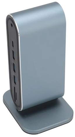 Xiuganpo Laptop-Dockingstation 12 USB C in 1 Hochgeschwindigkeits-Übertragungshub für Benutzer aus Aluminiumlegierung