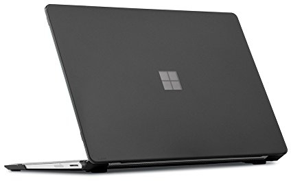 Custodia rigida mCover Compatibile solo con computer portatili Microsoft Surface da 13,5 pollici 1/2/3/4/5 Solo con tastiera in Alcantara® (** Non per tastiera in metallo **) Nero