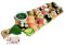 SmokeMax® L Servierbrett (ca. 59x17x2cm), Schneidebrett, Designbrett aus natürlichen Bambusholz (100% mit natürlichen Ölivenöl geölt)