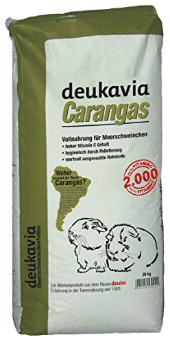 TOP Futtermittel 20 kg Deuka Carangas, Meerschweinchenfutter mit Vitamin C