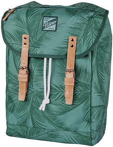 Venice Urbaner Freizeit Damen Herren Rucksack Im Retro Look Mit Gepolstertem 15'' Laptop Fach Schulrucksack Wanderrucksack Streetpack, Coco, 28L