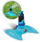 Aqua Joe AJ-MSSBM Arroseur à entraînement par Engrenages à 4 Modes avec Base en métal Plate pour n'importe Quel Paysage