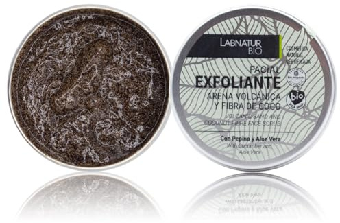 LABNATUR BIO FACIAL FOLIANTE 100 ml | entfernt Unreinheiten | stimuliert die Zellregeneration | verleiht Glanz und reduziert die Poren.