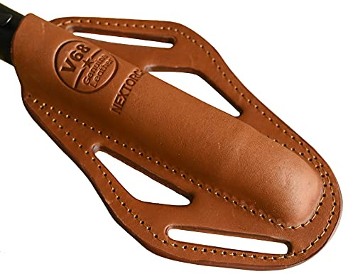 NEXTORCH V68 Leder Holster für Einsatzstock Walker Serie - braun