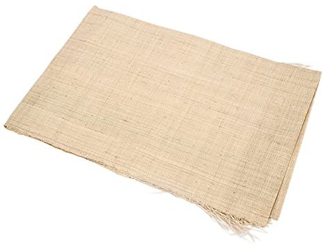 VIGAN Natürlicher echter Bast, handgefertigt, Webseil, Rattan-Material, Gurtband für Zuhause, Möbel, Stuhl, Tischdekoration wie Rattan, 60 x 160 cm