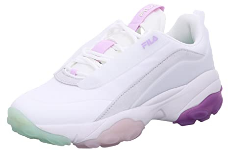 FILA Damen Loligo CB wmn Sneaker, White Fair Orchid, 41 EU