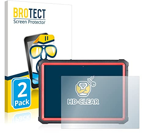 BROTECT Schutzfolie für Launch X-431 PRO3S+ V2.0 | 2 Stück Transparenter Displayschutz Made in Germany Klare Displayschutz-Folie Clear Einfache Montage Case-Friendly
