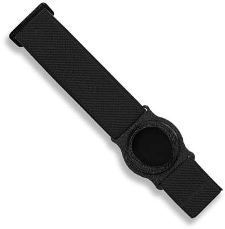 Diasticker® | Dexcom G7 - Fixierband | Halter 360° drehbar | Armband zur Befestigung des Dexcom CGM, Sensor-Schutz, Fixierung | Halter: Schwarz (Large: 35-45 cm, Schwarz)