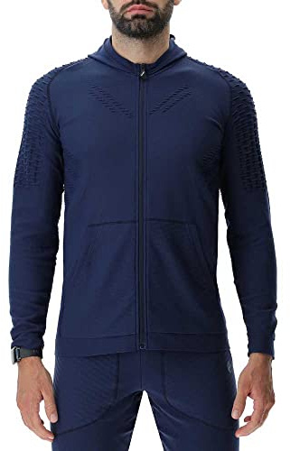 UYN Herren Run Fit Ow Hooded Full Zip Jacket