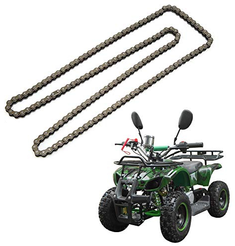 Kette 25H,Pocket Bike Kette,Pocket Bike Ersatzteile,25H 158Links Edelstahl Kette Passt Für Pocket Bike Mini Quad ATV Roller