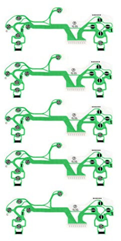 DAGIJIRD Game Controller Flexible Circuit Film Cable Ribbon Conductive Keyboard Flex PCB JDM-040 Ersatz für PS4 Pro