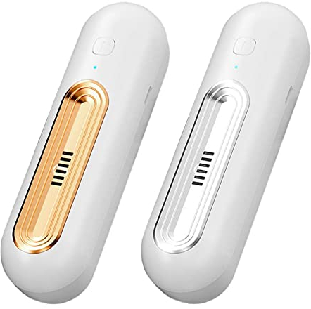 Fridge Deodoriser, Refrigerator Odor Eliminator, USB Charging Refrigerator Odor Eliminator with 2 Speed, Household Air Freshener for Fridge Car, More Effective Than Baking Soda and Charcoal Bags