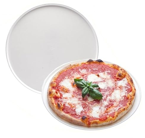 I CASAMICI Set 10 Pezzi Piatti Pizza Monouso Cellulosa Bio 33 cm