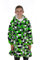 Character World MNCFBFHB001UK Hooded Fleece Blanket, Green, M