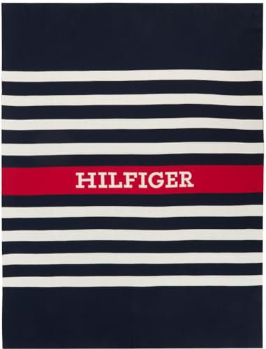 Tommy Hilfiger Plaid Hilfiger Band Farbe Navy Größe 130x170