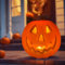 Herbstdeko Kürbis Deko mit LED Licht, Halloween Deko Herbst Deko Kürbis Laterne Deko aus Kunststoffe, Herbst Dekoration Beleuchtet für Herbstdeko Halloween Tischdeko Garten Deko (C)