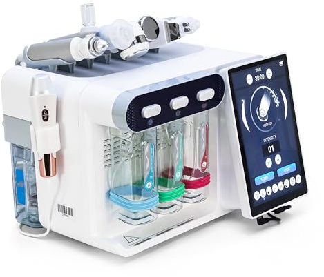 Máquina de burbujas pequeña Hydra Diamond 8 en 1, dispositivo hidrofacial para cuidado de la piel facial, solución de depurador RF EMS