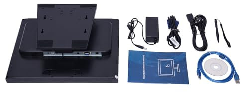 Touchscreen Registrierkasse Kassenmonitor Lcd Display Bildschirm Kassensystem Monitor Pos Touch Screen Computer Kleinunternehmer FüR Kleinunternehmen Mit Bondrucker Einzelhandels Kassensysteme 15Zoll