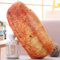 Plüschtier Brotimitation Stofftier, Pillow Kissen Spoof Brot, zum Spielen und Kuscheln, Weiches Schmusetier für Mädchen, Jungen, Babys (50 cm,Knuspriges Brot)