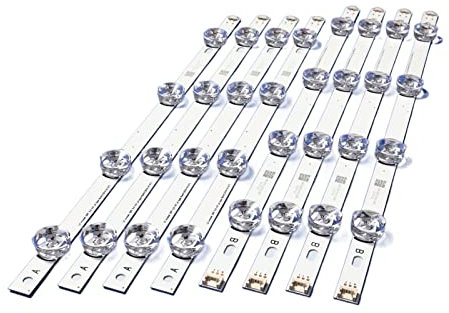 NBCNZCTSAS LED Backlight 8 Lamp Fit For LG 42 Inch TV Fit For DRT 3.0 42 Drt 2.0 42 6916L 1709B 1710B 1957E 1956E 6916L-1956A 6916L-1957A 42LB561v