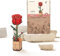 Puzzle 3D rose rouge, kit de modélisme pour adultes, fleurs en bois, modélisme, pour petits et grands