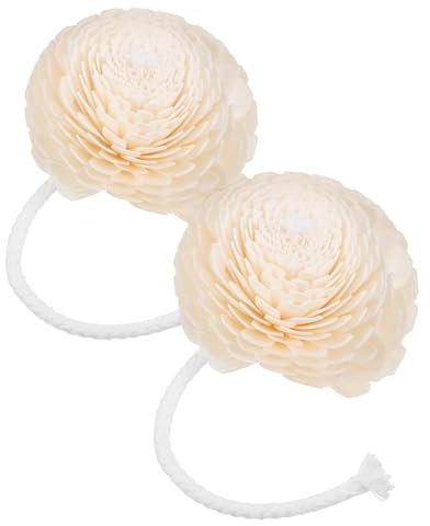 VALICLUD 2 Stück Aromablumen Duftspender Kleine Duftspender Selbstgemacht Blumenarrangements Raumduftspender Für Ätherische Öle Vielseitige Aromatherapie Dekoration