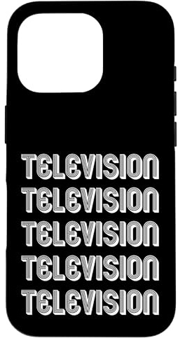 Télévision Coque pour iPhone 16 Pro