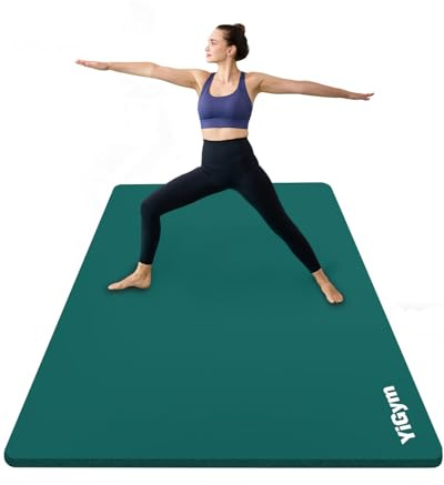 YiGym Gymnastikmatte 195x90x1,5cm Groß Breit Yogamatte NBR XL Fitnessmatte