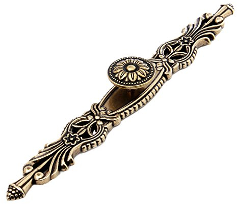 Mgoodoo 5 Stück Vintage Knäufe für Türen von Möbelstücken, antikbronze, für Küchenschränke, Schränke, Kommoden Lochabstand 160mm