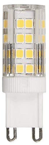 McShine LED Stiftsockellampe | G9, 3.5W, 390 lm, warmweiß | Energiesparender Ersatz für klassische G9-Halogenlampen