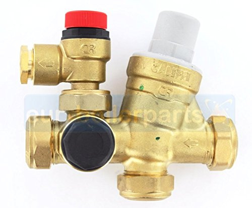 Caleffi - 22mm Inlet Control Multibloc Valve Group 533002CST