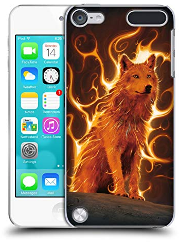 Head Case Designs Offizielle Vincent HIE Wolf Phoenix Canidae Harte Rueckseiten Handyhülle Hülle Huelle kompatibel mit Apple iPod Touch 5G 5th Gen