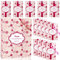 LA BELLEFÉE Duftsäckchen Rosa duftende Sachets Duftkissen Taschen für Schubladen Schränke und Autos, 10g x 14