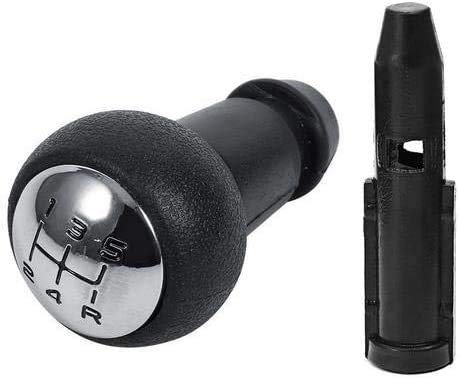 Childlike Pommeau De Levier De Vitesse, 5 Vitesses Manuelle pour Peugeot 106 206 306 406 107 207 307 407 301 308 2008 3008/Citroen C2 C4 Saxo XSARA Picasso BERLING